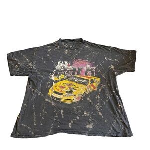 Hand Bleached NASCAR shirt